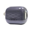 Etui Audi IML Geometric Pattern na AirPods Pro 2 - szare Audi