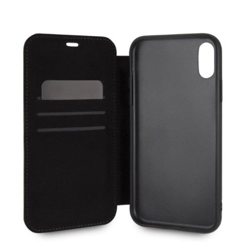 Etui BMW Logo Imprint na iPhone Xr - beżowe BMW
