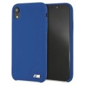 Etui BMW Silicone M Collection na iPhone Xr - niebieske BMW