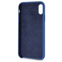 Etui BMW Silicone M Collection na iPhone Xr - niebieske BMW
