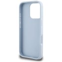 Etui Guess Grained Big 4G Logo Small Classic Logo na iPhone 16 Pro Max - niebieskie Hikvision