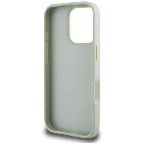 Etui Guess Grained Big 4G Logo Small Classic Logo na iPhone 16 Pro Max - zielone Guess