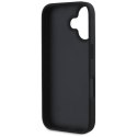 Etui Guess Grained Big 4G Logo Small Classic Logo na iPhone 16 - czarne Guess