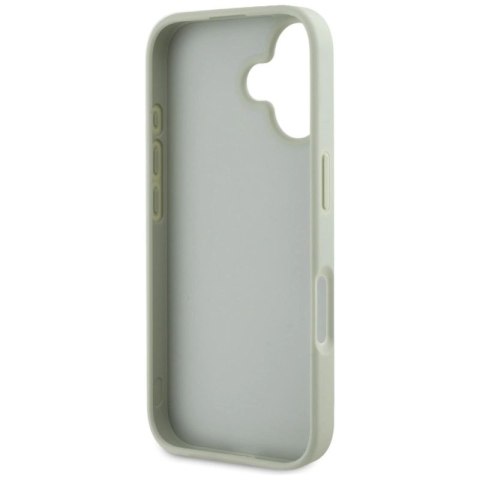 Etui Guess Grained Big 4G Logo Small Classic Logo na iPhone 16 - zielone Guess