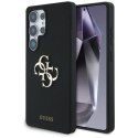 Etui Guess Silicone Big 4G Logo Bottom Script na Samsung Galaxy S25 Ultra - czarne Guess