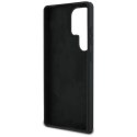 Etui Guess Silicone Big 4G Logo Bottom Script na Samsung Galaxy S25 Ultra - czarne Guess