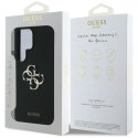 Etui Guess Silicone Big 4G Logo Bottom Script na Samsung Galaxy S25 Ultra - czarne Guess