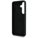 Etui Guess Silicone Big 4G Logo Bottom Script na Samsung Galaxy S25 - czarne Guess