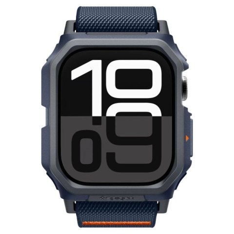 Pasek Spigen Lite Fit "Pro" na Apple Watch 10 46 mm - granatowy Spigen
