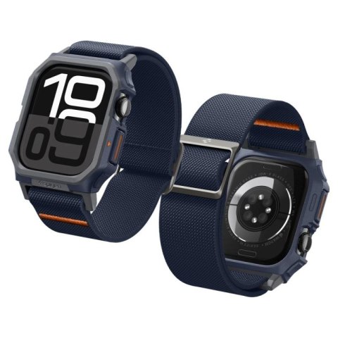 Pasek Spigen Lite Fit "Pro" na Apple Watch 10 46 mm - granatowy Spigen