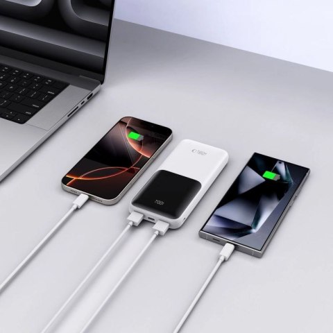 Powerbank Tech-Protect PB01 10000mAh 22.5W - biały Tech-Protect