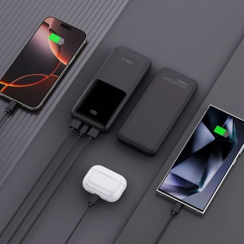 Powerbank Tech-Protect PB01 10000mAh 22.5W - czarny Tech-Protect