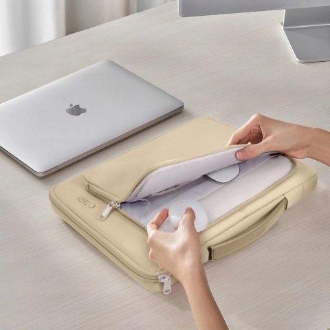 Torba Tech-Protect Basic Bag na laptopa 13-14" - beżowa Tech-Protect