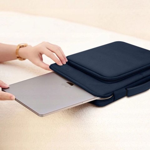 Torba Tech-Protect Basic Bag na laptopa 13-14" - niebieska Tech-Protect