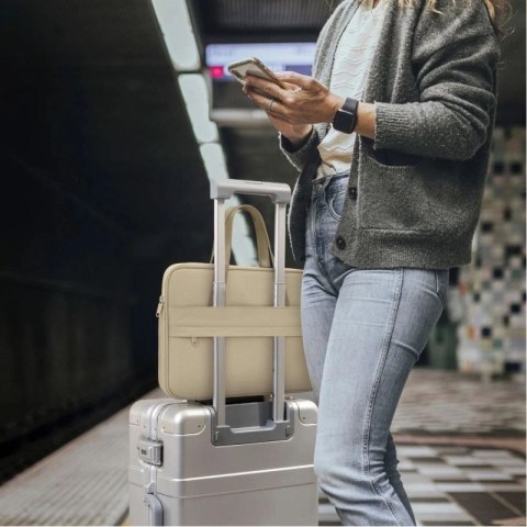 Torba Tech-Protect Carrying Bag na laptopa 13-14" - beżowa Tech-Protect