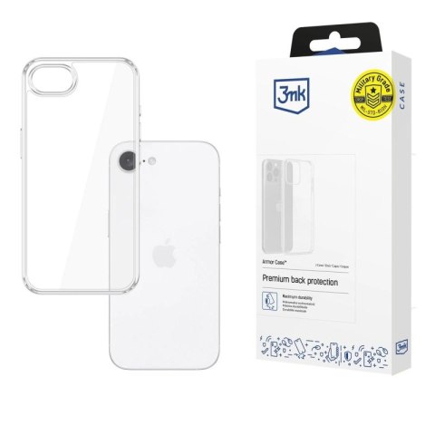 Etui 3mk Armor Case na Apple iPhone 16e - przezroczyste 3mk Protection