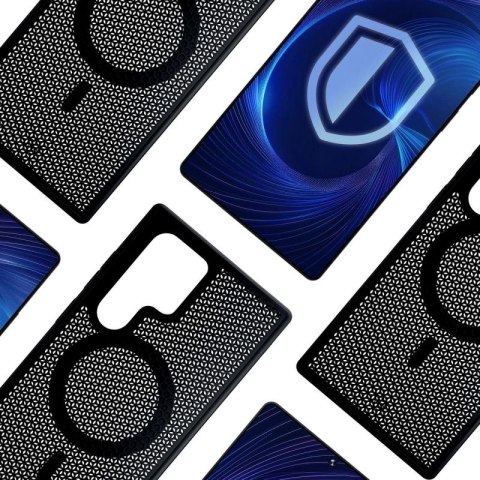 Etui 3mk COOLing MagCase na Samsung Galaxy S25 Ultra - czarne 3mk Protection
