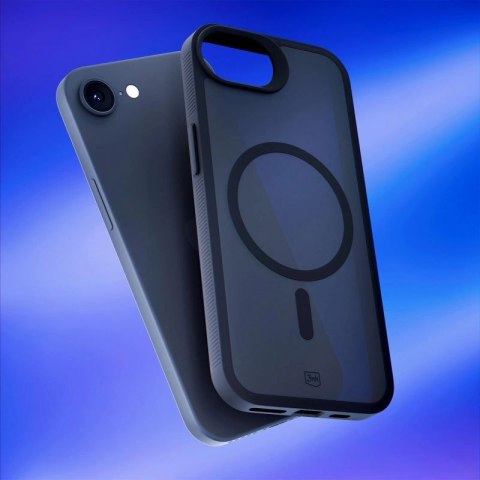 Etui 3mk Smoke MagCase na Apple iPhone SE4/16E - czarny mat 3mk Protection
