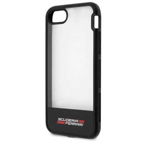 Etui Ferrari Racing Shield na iPhone 7 / 8 / SE 2020 / SE 2022 - półprzezroczyste Ferrari