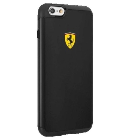 Etui Ferrari Shockproof na iPhone 6 / 6S - czarne Ferrari