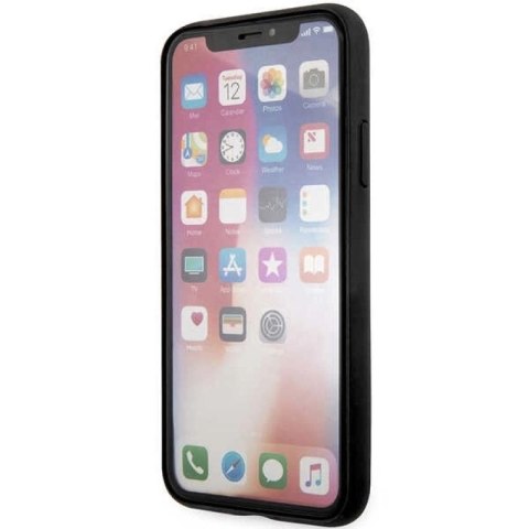 Etui Guess 4G Big Metal Logo na iPhone X / XS - szare Guess