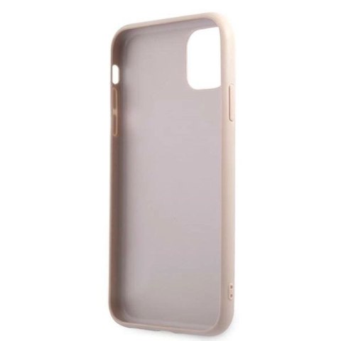 Etui Guess 4G Stripe Collection na iPhone 11 / Xr 6,1" - różowe Guess