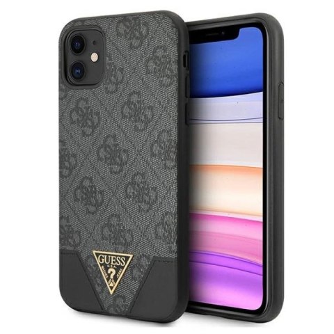 Etui Guess 4G Triangle Collection na iPhone 11 6,1" / Xr - szare Guess