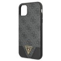 Etui Guess 4G Triangle Collection na iPhone 11 6,1" / Xr - szare Guess