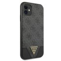 Etui Guess 4G Triangle Collection na iPhone 11 6,1" / Xr - szare Guess