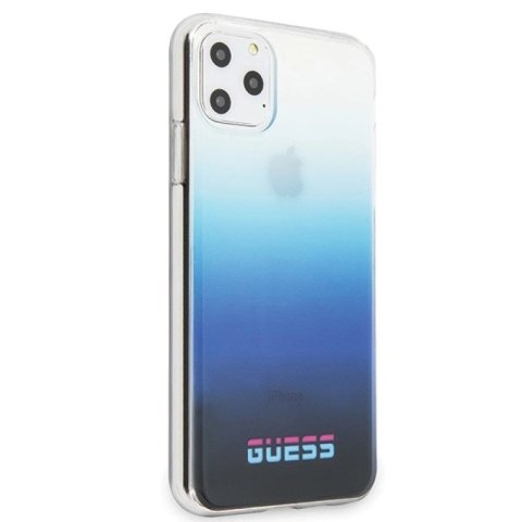 Etui Guess California na iPhone 11 Pro - niebieskie Guess