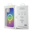 Etui Guess IML Iridescent MagSafe na iPhone 15 / 14 / 13 6.1" - multikolor Guess