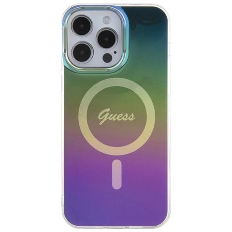 Etui Guess IML Iridescent MagSafe na iPhone 15 Pro Max 6.7" - multikolor Guess