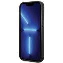 Etui Guess Strass Metal Logo na iPhone 13 Pro 6.1" - czarne Guess