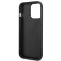 Etui Guess Strass Metal Logo na iPhone 13 Pro 6.1" - czarne Guess