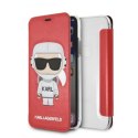 Etui Karl Lagerfeld Karl Space Cosmonaut na iPhone X / XS - czerwone Karl Lagerfeld