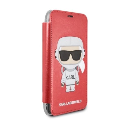 Etui Karl Lagerfeld Karl Space Cosmonaut na iPhone X / XS - czerwone Karl Lagerfeld