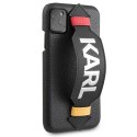 Etui Karl Lagerfeld Strap na iPhone 11 Pro 5,8" - czarne Karl Lagerfeld