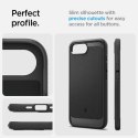 Etui Spigen Rugged Armor MagSafe na iPhone 16e / 17e- czarne Spigen