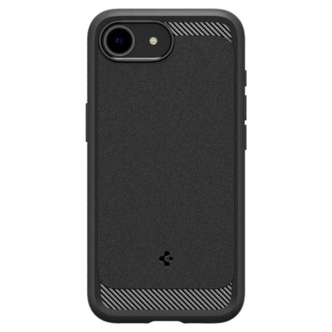 Etui Spigen Rugged Armor MagSafe na iPhone 16e / 17e- czarne Spigen