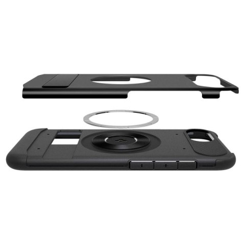 Etui Spigen Slim Armor MagSafe na iPhone 16e / 17e- czarne Spigen