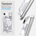 Etui Spigen Ultra Hybrid MagSafe na iPhone 16e / 17e Zero One - białe Spigen