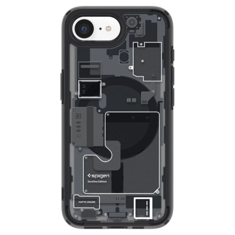 Etui Spigen Ultra Hybrid MagSafe na iPhone 16e / 17e Zero One - czarne Spigen