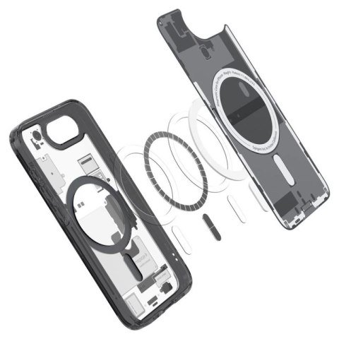 Etui Spigen Ultra Hybrid MagSafe na iPhone 16e / 17e Zero One - czarne Spigen