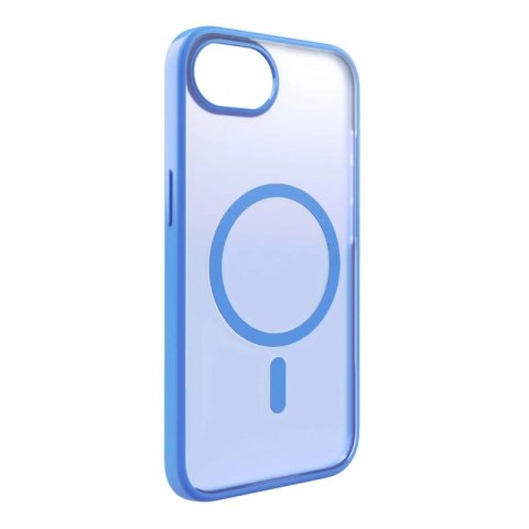 Etui silikonowe Puro Gradient MagSafe do iPhone 16e/17e - niebieskie Puro