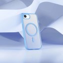 Etui silikonowe Puro Gradient MagSafe do iPhone 16e/17e - niebieskie Puro
