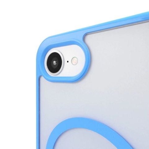 Etui silikonowe Puro Gradient MagSafe do iPhone 16e/17e - niebieskie Puro