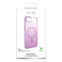 Etui silikonowe Puro Gradient MagSafe do iPhone 16e/17e - różowe Puro