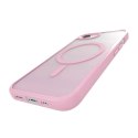 Etui silikonowe Puro Gradient MagSafe do iPhone 16e/17e - różowe Puro