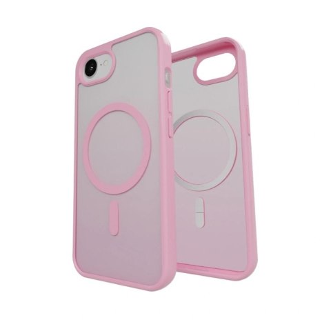Etui silikonowe Puro Gradient MagSafe do iPhone 16e/17e - różowe Puro
