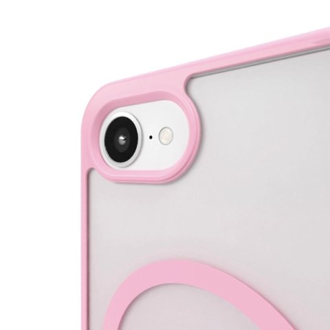 Etui silikonowe Puro Gradient MagSafe do iPhone 16e/17e - różowe Puro
